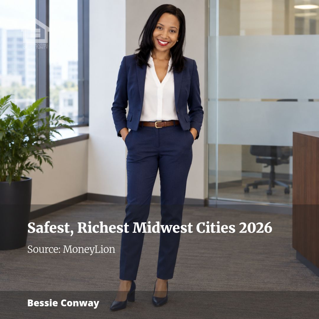 The Safest and Richest Midsize Midwest Cities in 2026